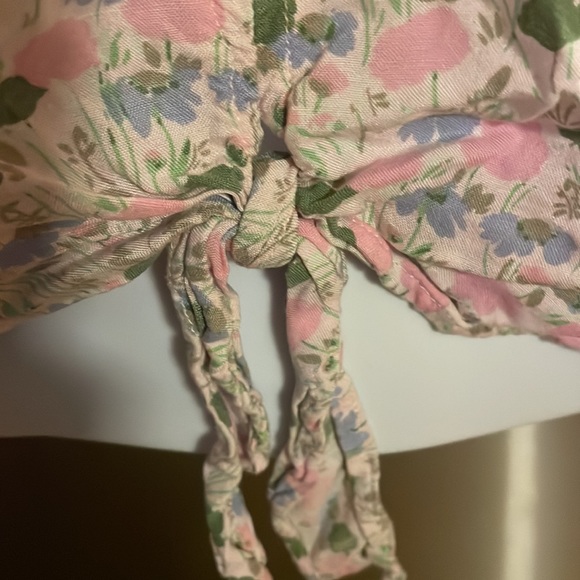 🚫SOLD🚫 LC Lauren Conrad Floral Long Sleeve Blouse - Picture 9 of 16